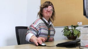 Photo of Caroline a volunteer