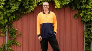 Photo of Nathan a volunteer