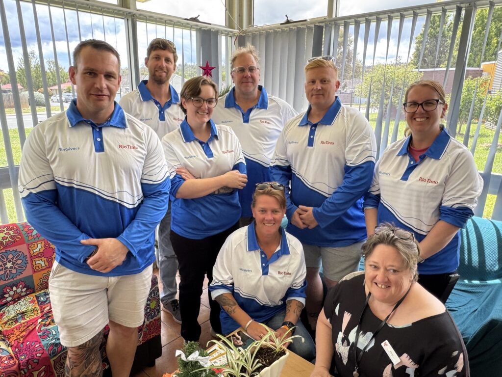 Photo of Rio Tinto Bell Bay Aluminium team members participating in a Freezer Filler Meals Corporate Volunteering program December 2025